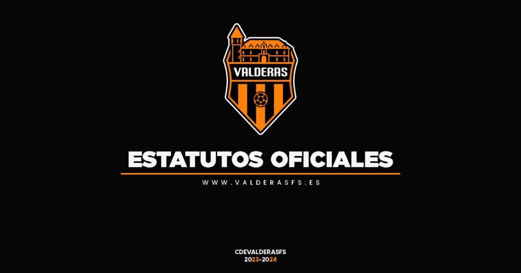 El CDE Valderas FS amplía su transparencia al publicar sus estatutos en su web tras aprobación en Asamblea Ordinaria del pasado 27 de Enero de 2024 El CDE Valderas FS amplía su transparencia al publicar sus estatutos en su web tras aprobación en Asamblea Ordinaria del pasado 27 de Enero de 2024