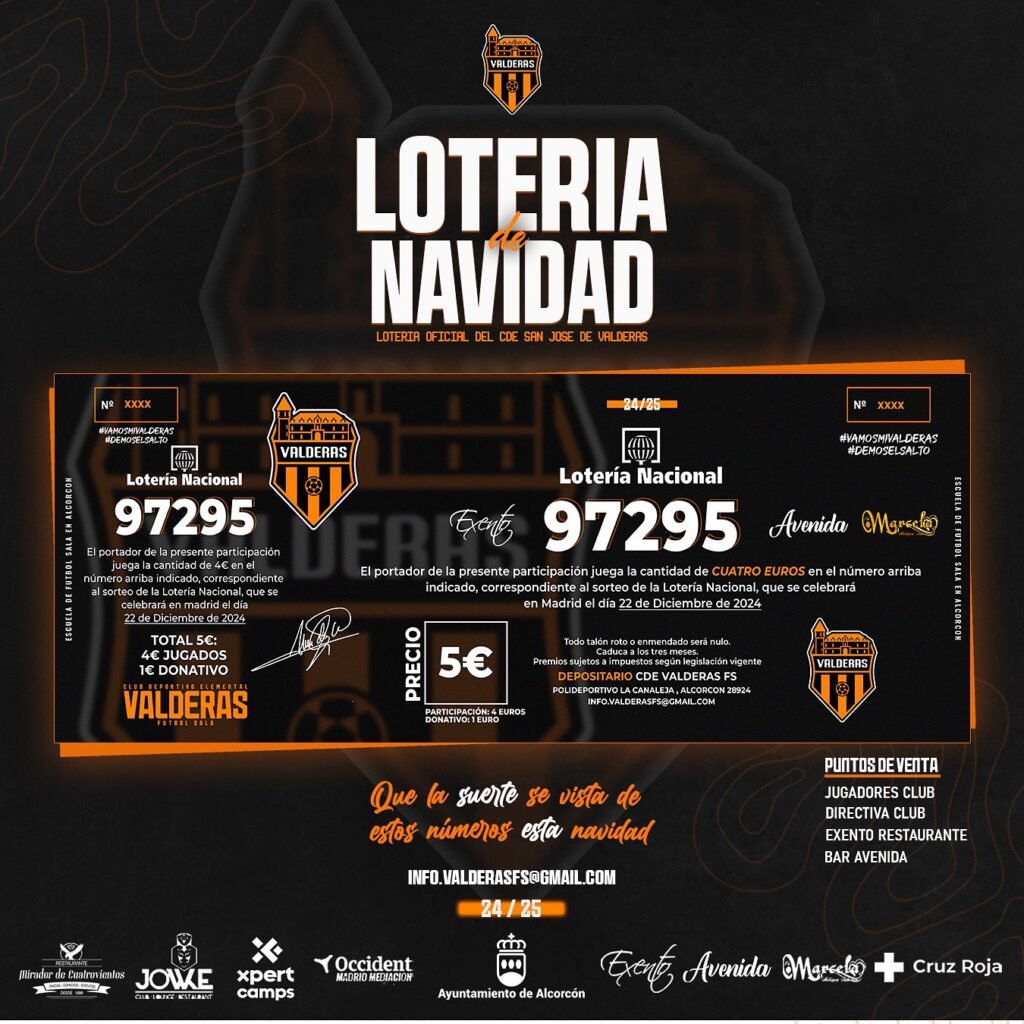 ¿Y si cae aquí? Disponible Lotería CDE VALDERAS ¿Y si cae aquí? Disponible Lotería CDE VALDERAS