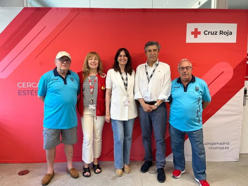 Noticias desde nuestro club, queremos mostrar todo nuestro apoyo y admiración a la cruz roja de alcorcón